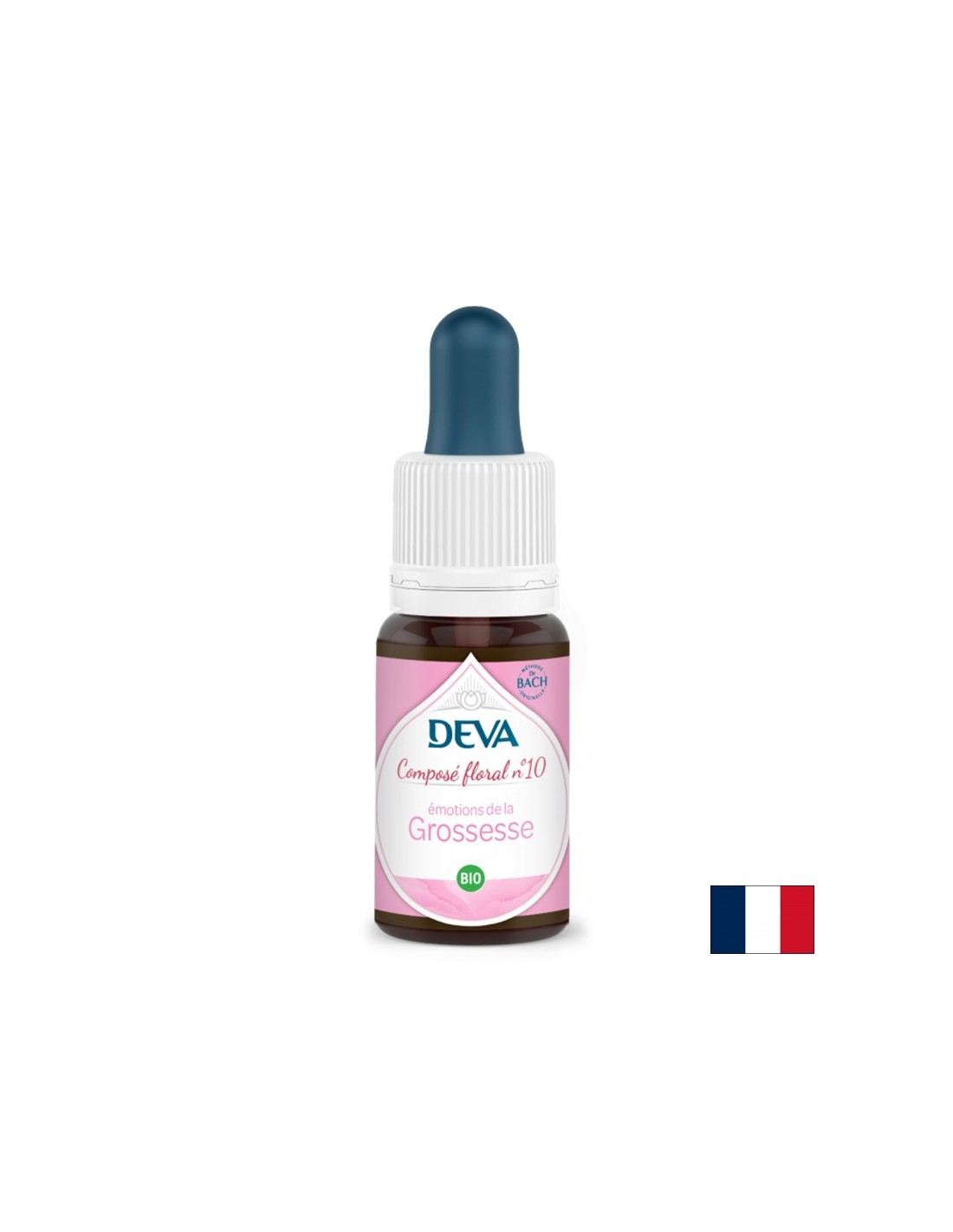 Érzelmi egyensúly terhesség alatt, virágesszenciák, Bach virágcseppek 10. sz., 15 ml