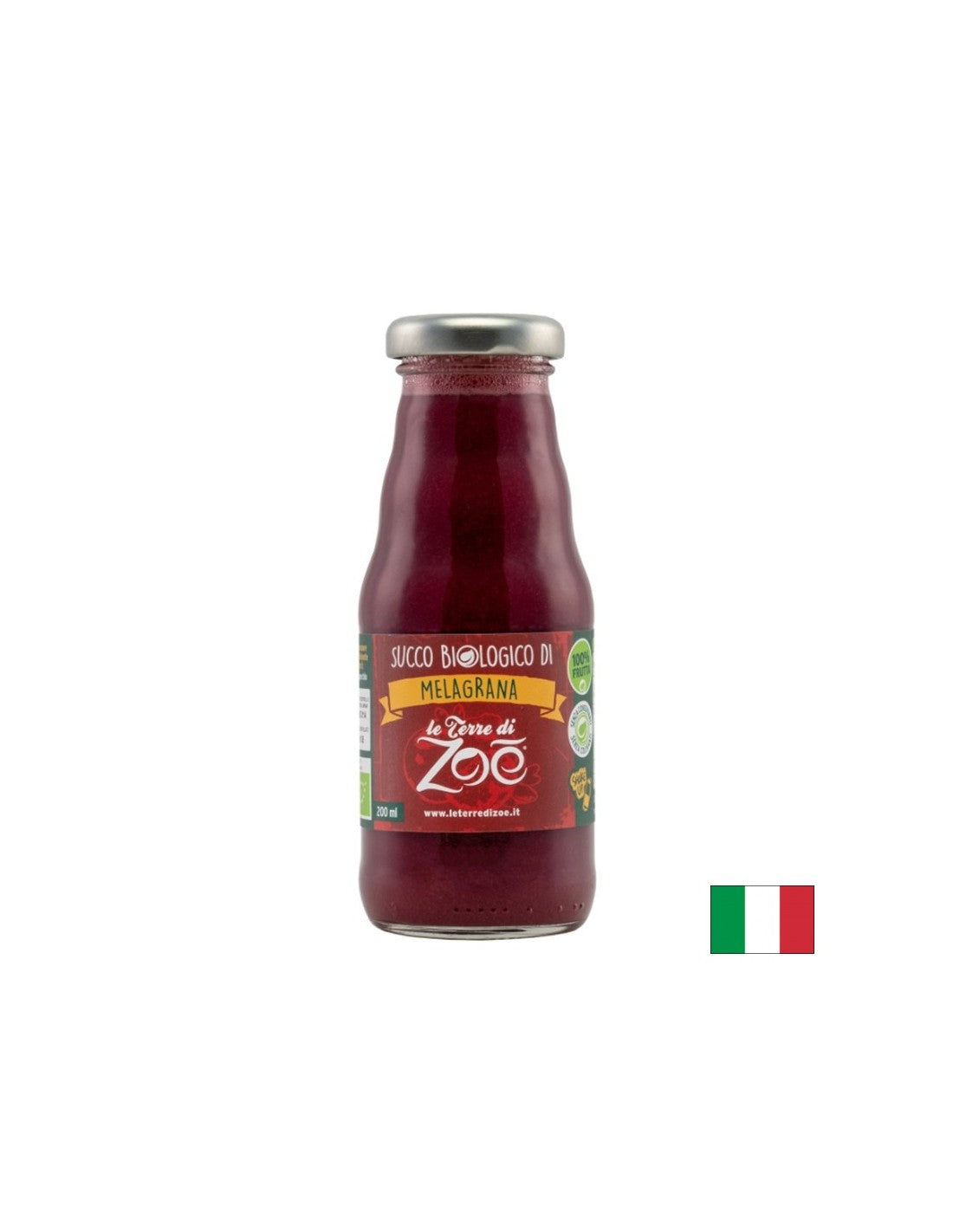 100% bio gránátalmalé, 200 ml