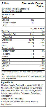 100% kazein - 0,908 kg