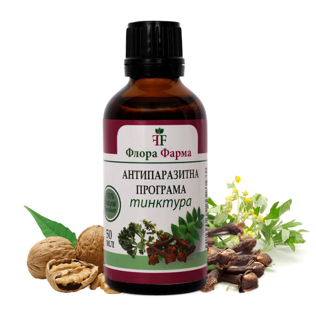 Parazitaellenes program - tinktúra 100 ml FLORA FARMA