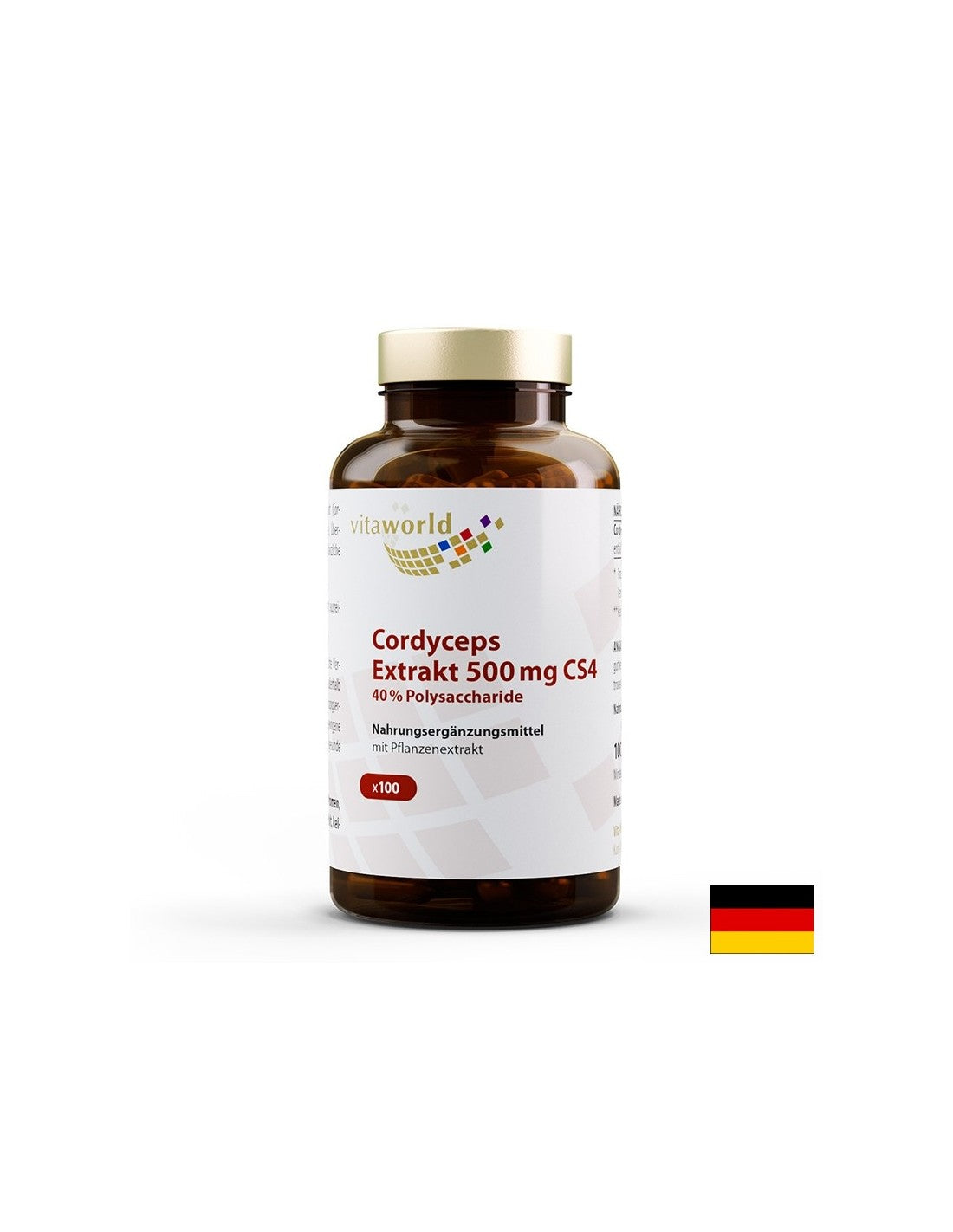 Energia és immunitás - Cordyceps kivonat, 100 kapszula