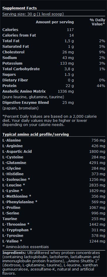 100% Whey Protein Professional - 5,00 kg