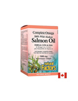 100% Wild Alaskan Salmon Oil Complete Omega - 90 Gel capsules - Nutra Best Europe