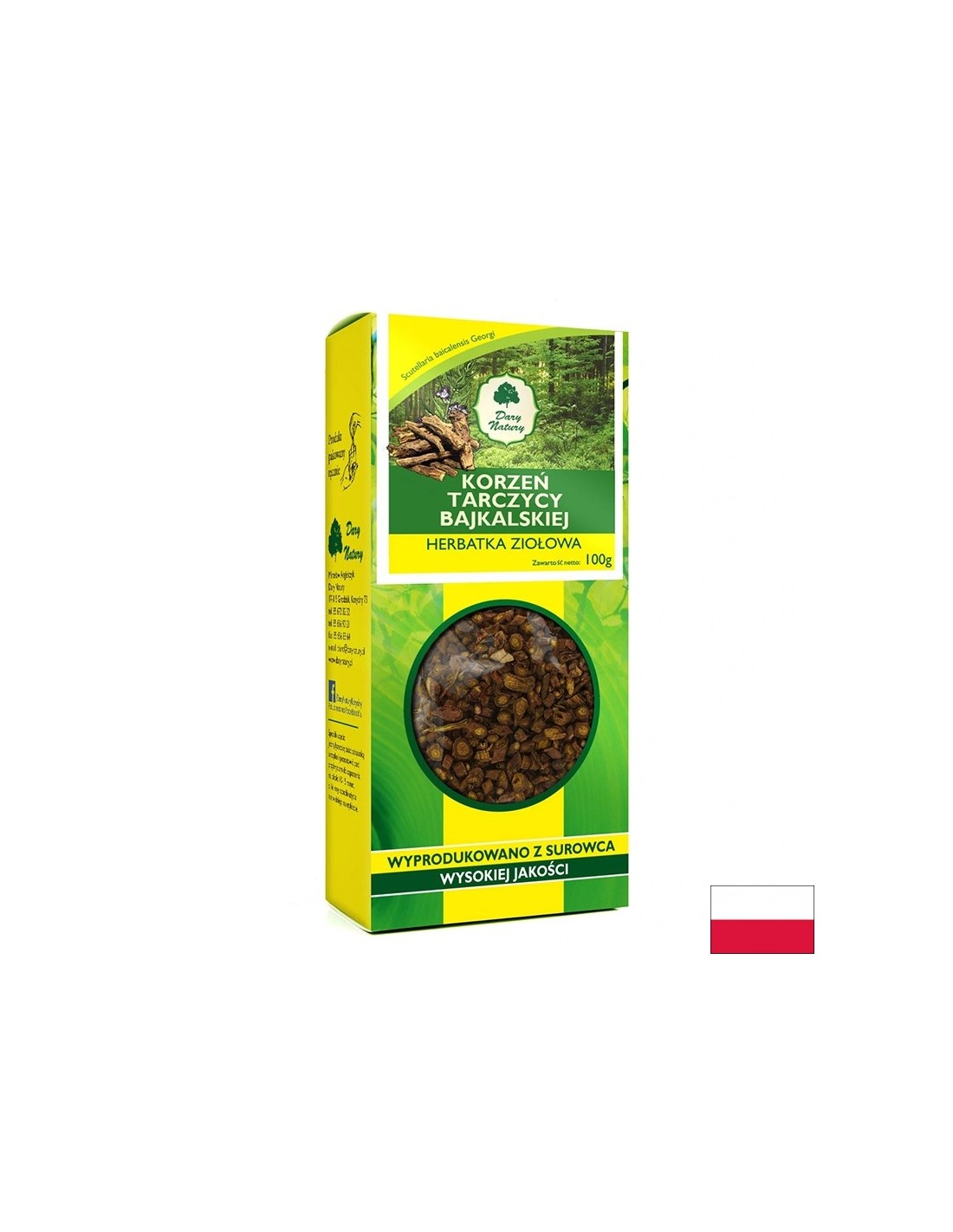 Bajkál koponyagyökér, 100 g
