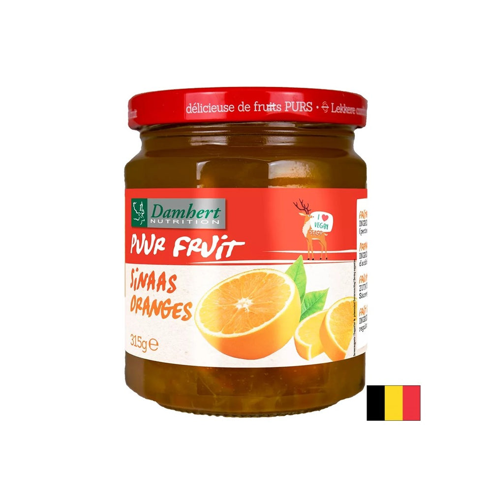 100% Orange Jam (sugar free), 315 g - Nutra Best Europe