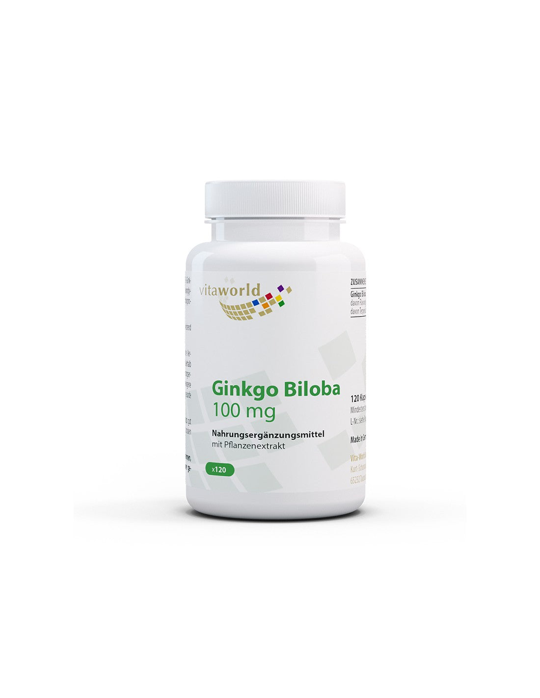 Memória és koncentráció - Ginkgo Biloba, 100 mg x 120 kapszula