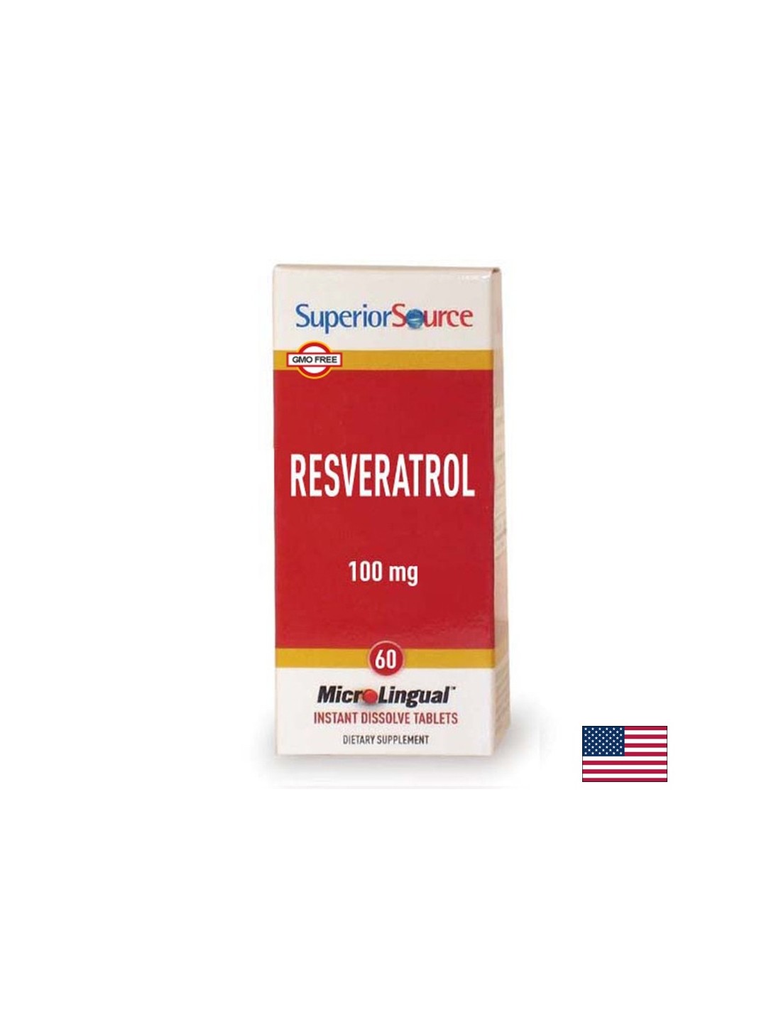 Antioxidáns - Resveratrol 100 mg + Édesgyökér, 60 db nyelvalatti tabletta