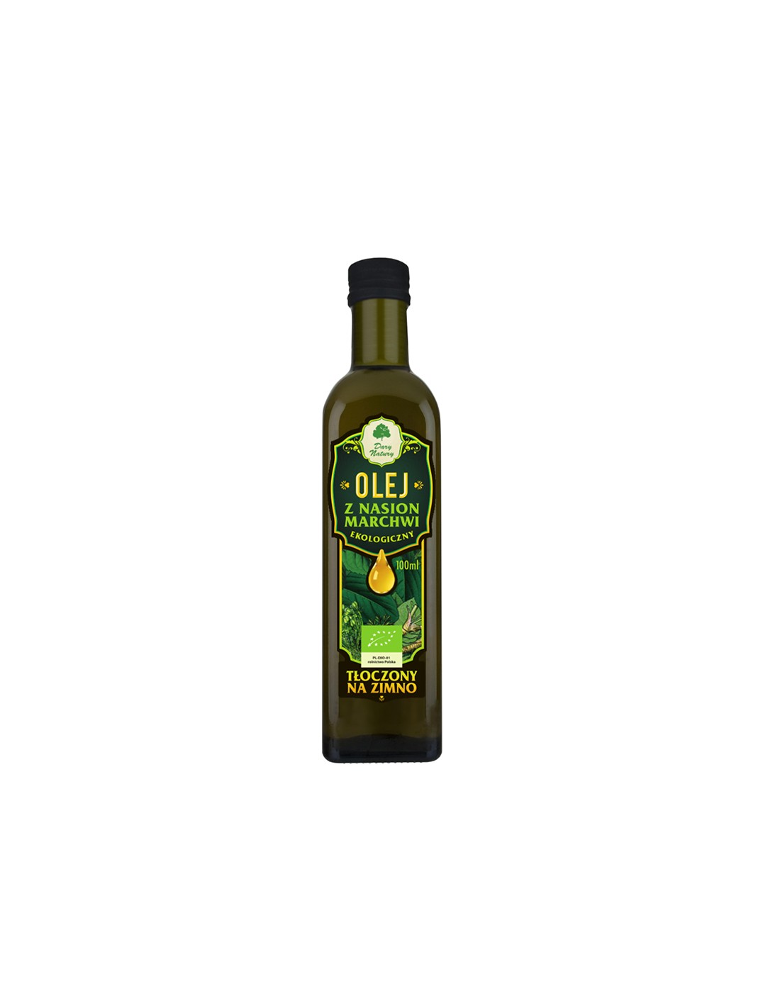 Bio sárgarépamag olaj, 100 ml
