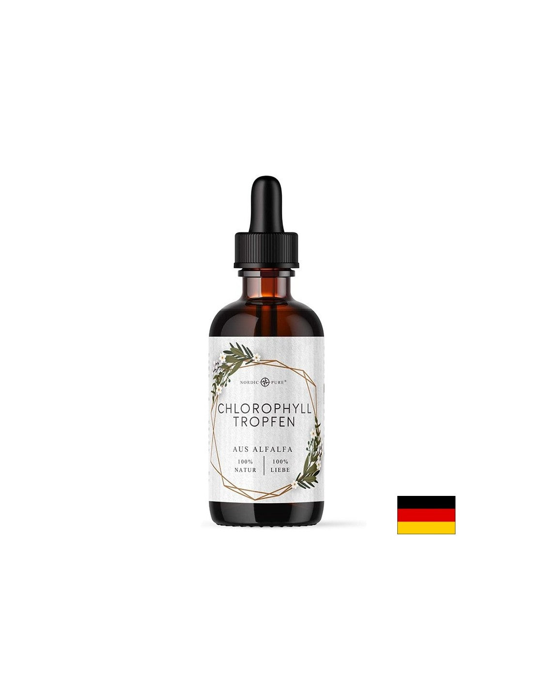 Lucerna klorofill - Méregtelenítésre, Cseppek, 100 ml NVS