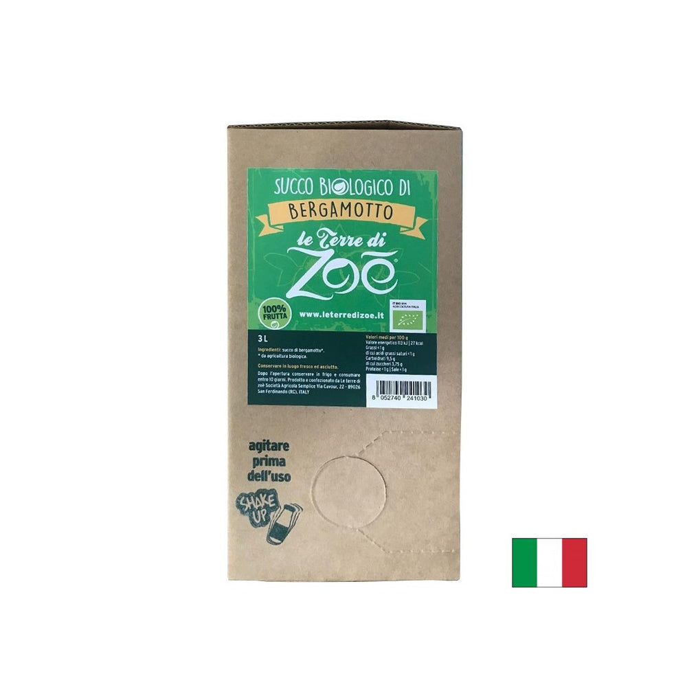 100% Organic Bergamot Juice, 3 L - Nutra Best Europe