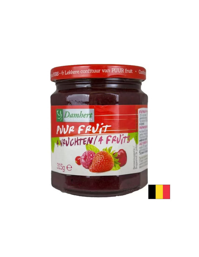 100% Fruit Jam (sugar free), 315 g - Nutra Best Europe