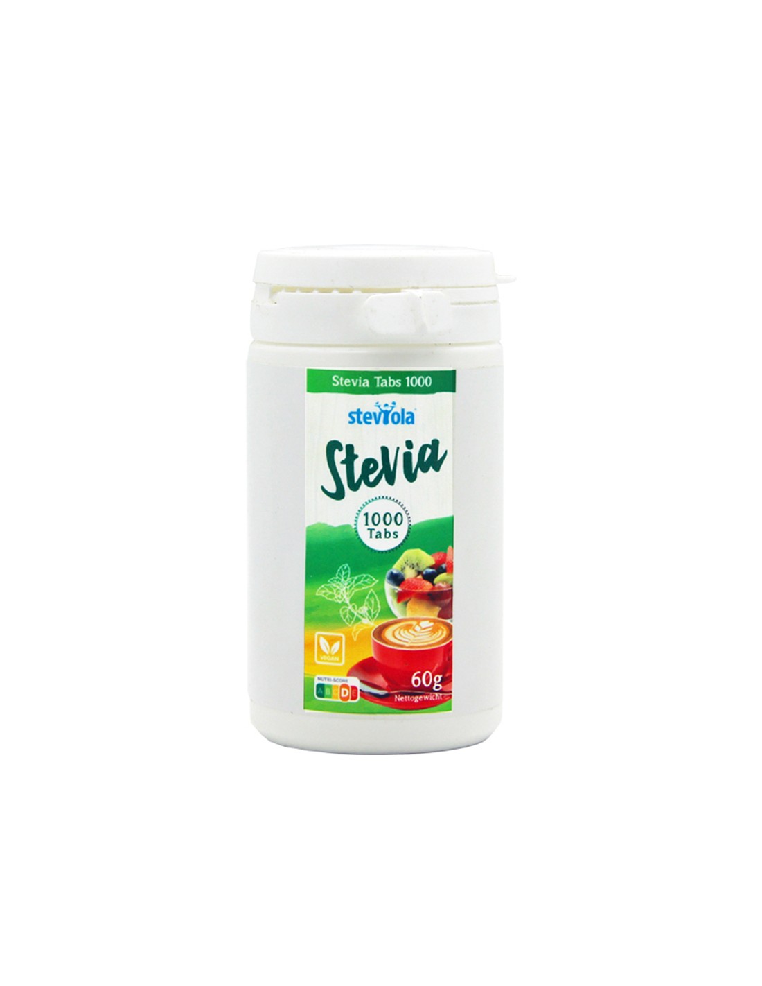 Stevia eritrittel, 1000 tabletta, 60 g