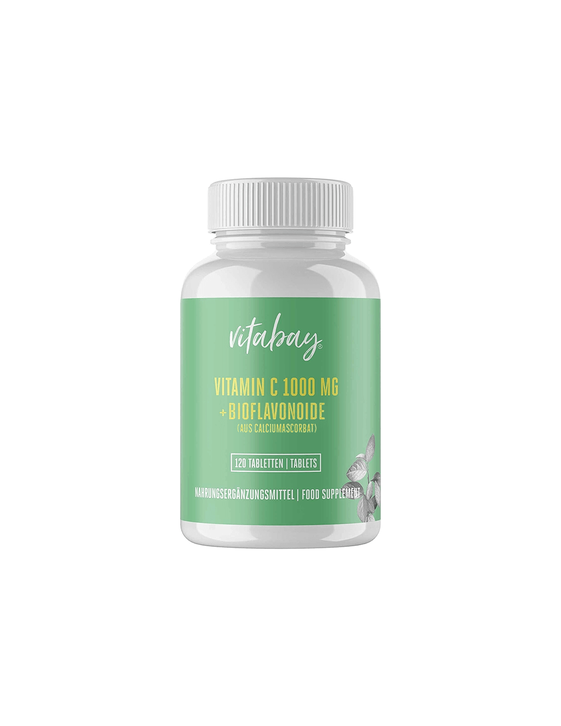 Erős immunitás, egészséges csontok és fogak - C-vitamin 1000 mg + bioflavonoidok, 120 tabletta