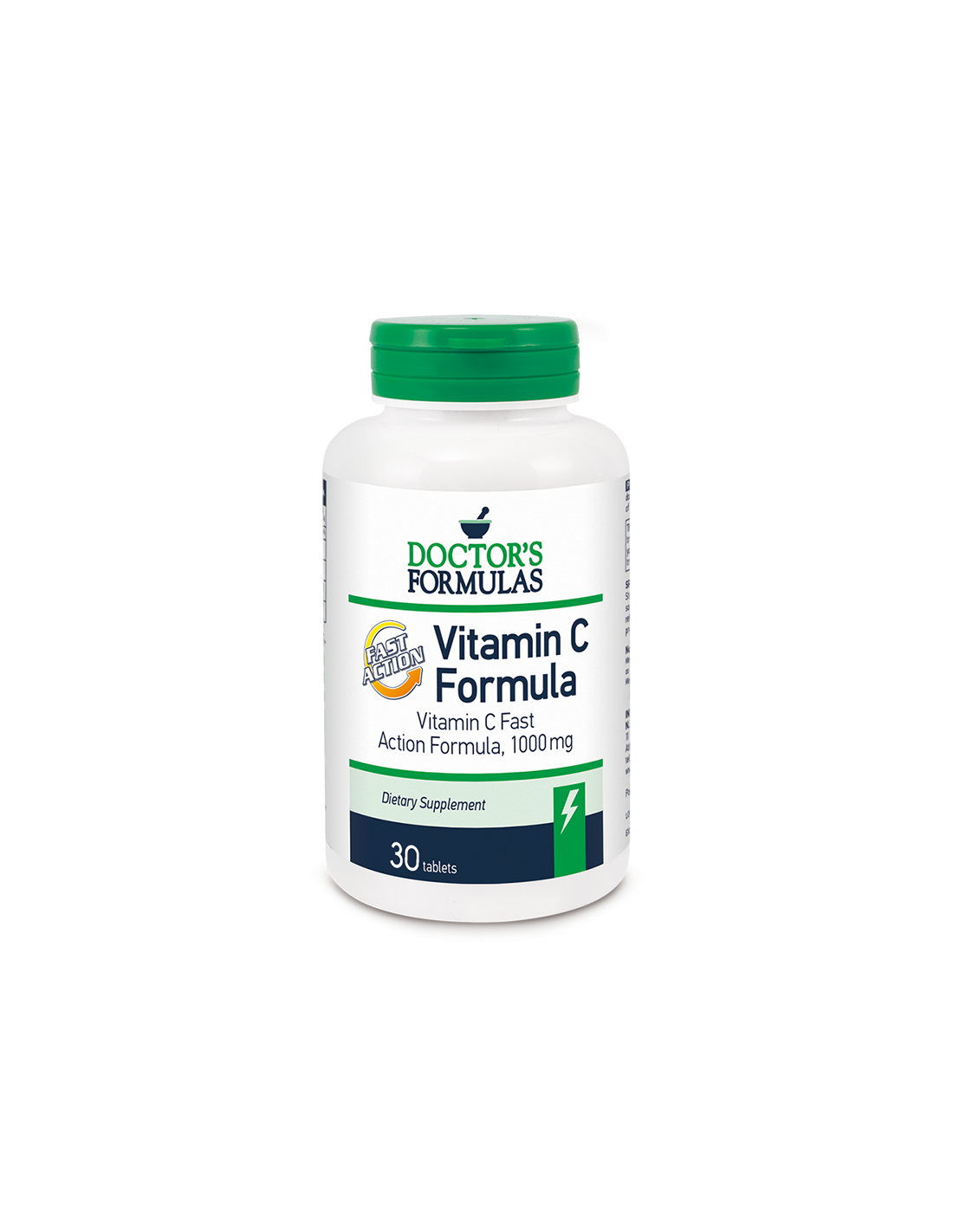 C-vitamin (gyors felszívódású) - 1000 mg, 30 tabletta Doctor's Formulas