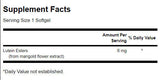 Lutein Esters 6 mg - 100 Softgels - Nutra Best Europe
