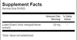 Lutein Esters 20mg. / 60 Soft - 0 - Nutra Best Europe