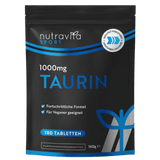 Taurine 1000 mg /180 tablets, 90 days/ - Nutra Best Europe