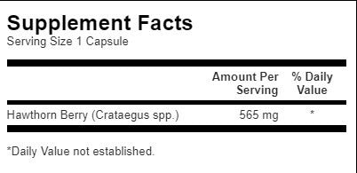 Hawthorn 565 mg - 250 capsules - Nutra Best Europe