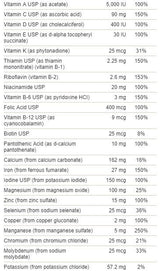 Multi with Iron - Century Formula - 130 Tablets - Nutra Best Europe