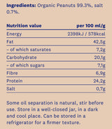 ECO peanut butter crunchy 350g (100% BIO) - Nutra Best Europe