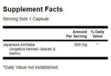 Full Spectrum Japanese Ashitaba 500 mg - 60 capsules - Nutra Best Europe