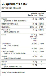 Balance B-50 Complex - 250 capsules - Nutra Best Europe