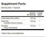 Grape Seed Green Tea & Pine Bark Complex - 60 capsules - Nutra Best Europe