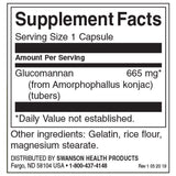 Glucomannan / Konjac Root 665 mg - 90 capsules - Nutra Best Europe