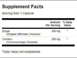 Full Spectrum Ginger & Turmeric - 60 capsules - Nutra Best Europe