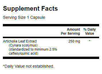 Artichoke 250 mg - 60 capsules - Nutra Best Europe