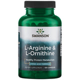 Arginine and Ornithine 100 capsules - Nutra Best Europe