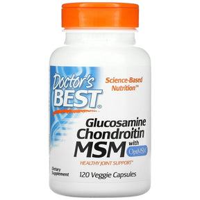 BEST Glucosamine Chondroitin & MSM - 120 capsules - Nutra Best Europe