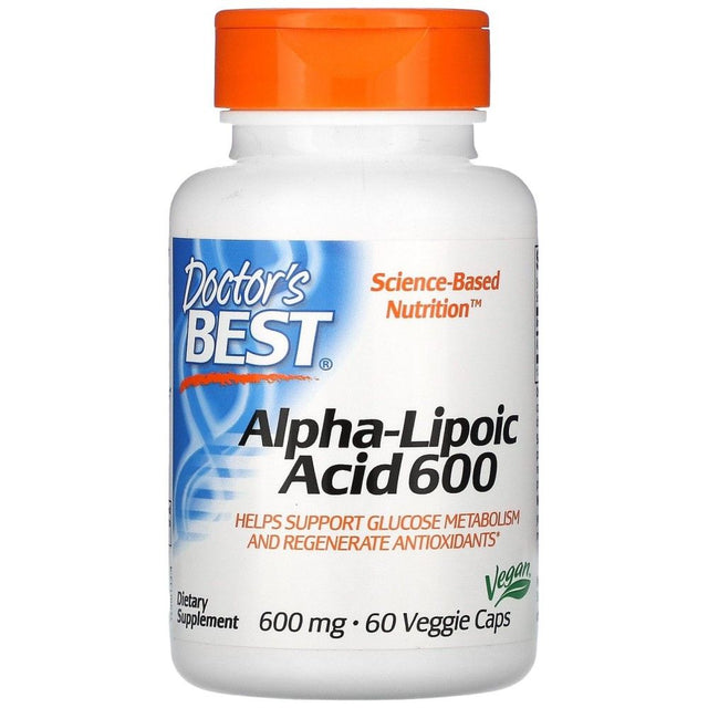 BEST Alpha Lipoic Acid 600 mg - 60 capsules - Nutra Best Europe