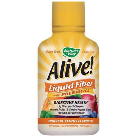 Alive! Liquid Fiber and Prebiotics - 480 ml - Nutra Best Europe