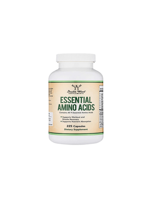 Essential amino acids - Essential amino acids, 225 capsules Double Wood - Nutra Best Europe