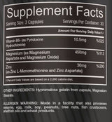 ZMA | with Zinc, Magnesium and B6 90 capsules - Nutra Best Europe