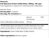Full Spectrum Green Coffee Bean 400 mg 60 capsules - Nutra Best Europe