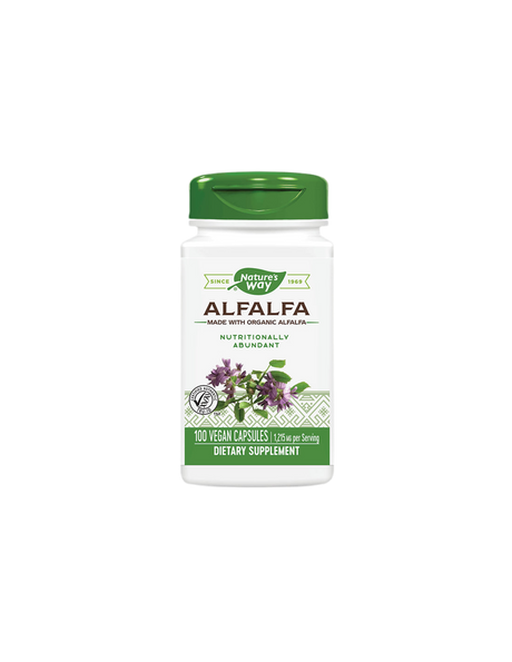 Alfalfa (leaves) 405 mg - 100 capsules - Nutra Best Europe