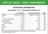 Fit Cuisine Low-Cal Sauce | Garlic & Mayonnaise - 425 ml - Nutra Best Europe