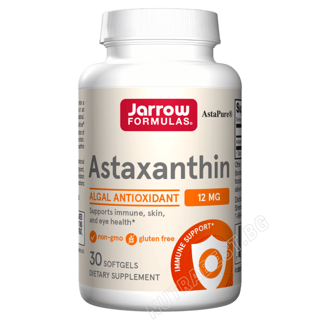 Astaxanthin 12 mg - 30 Gel capsules - Nutra Best Europe