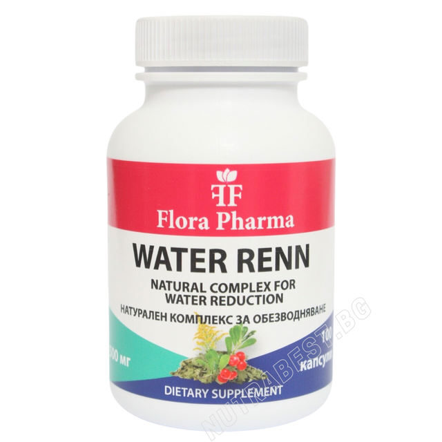 Water Renn (Water Renn) 100 capsules /for water retention/ - Nutra Best Europe