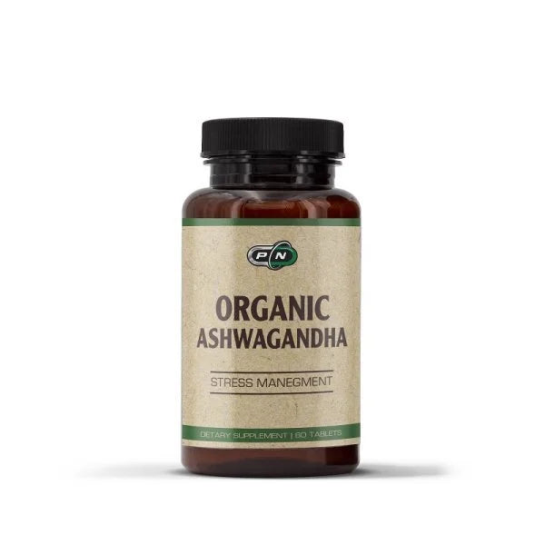 Pure Nutrition - ASHWAGANDHA ORGANIC - 60 tablets - Nutra Best Europe
