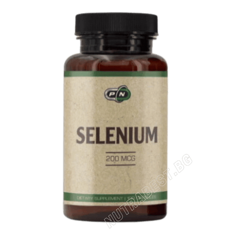 Pure Nutrition - SELENIUM 200 mcg - 100 Vegetable Capsules - Nutra Best Europe