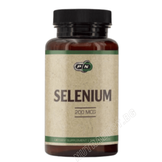 Pure Nutrition - SELENIUM 200 mcg - 100 Vegetable Capsules - Nutra Best Europe