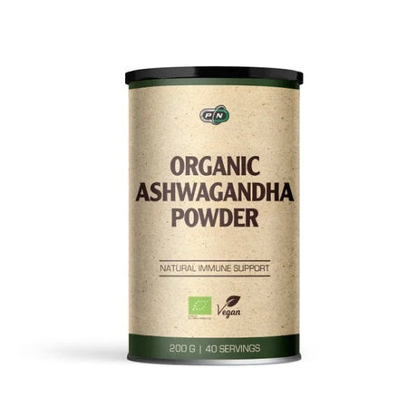Pure Nutrition - ORGANIC ASHWAGANDHA - 200 g - Nutra Best Europe