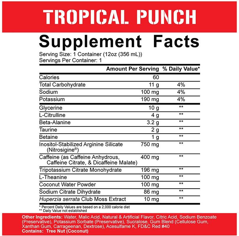 Kill It | Ready to Drink Pre-Workout - 356 ml - Nutra Best Europe