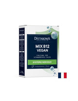 Csontrendszer és keringés - B12-vitamin + vas, kalcium, C- és D3-vitamin (vegán formula), 60 tabletta
