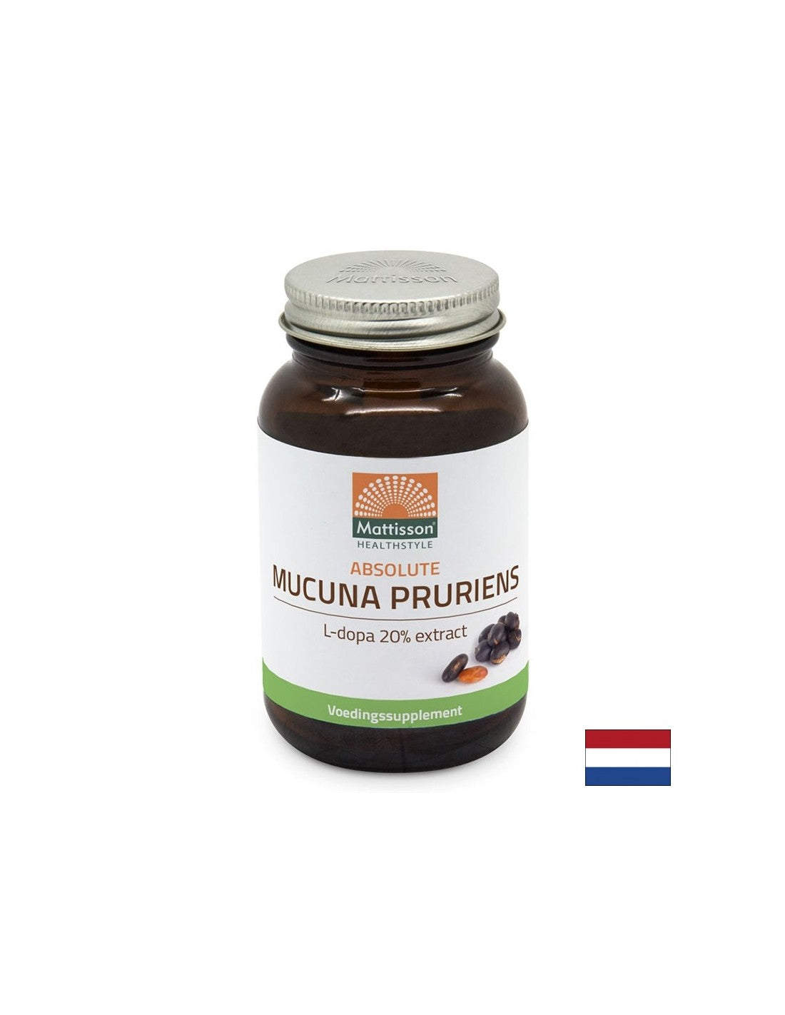 Stressz és jó hangulat - Mucuna kivonat, 120 tabletta <tc>Mattisson Healthstyle</tc>