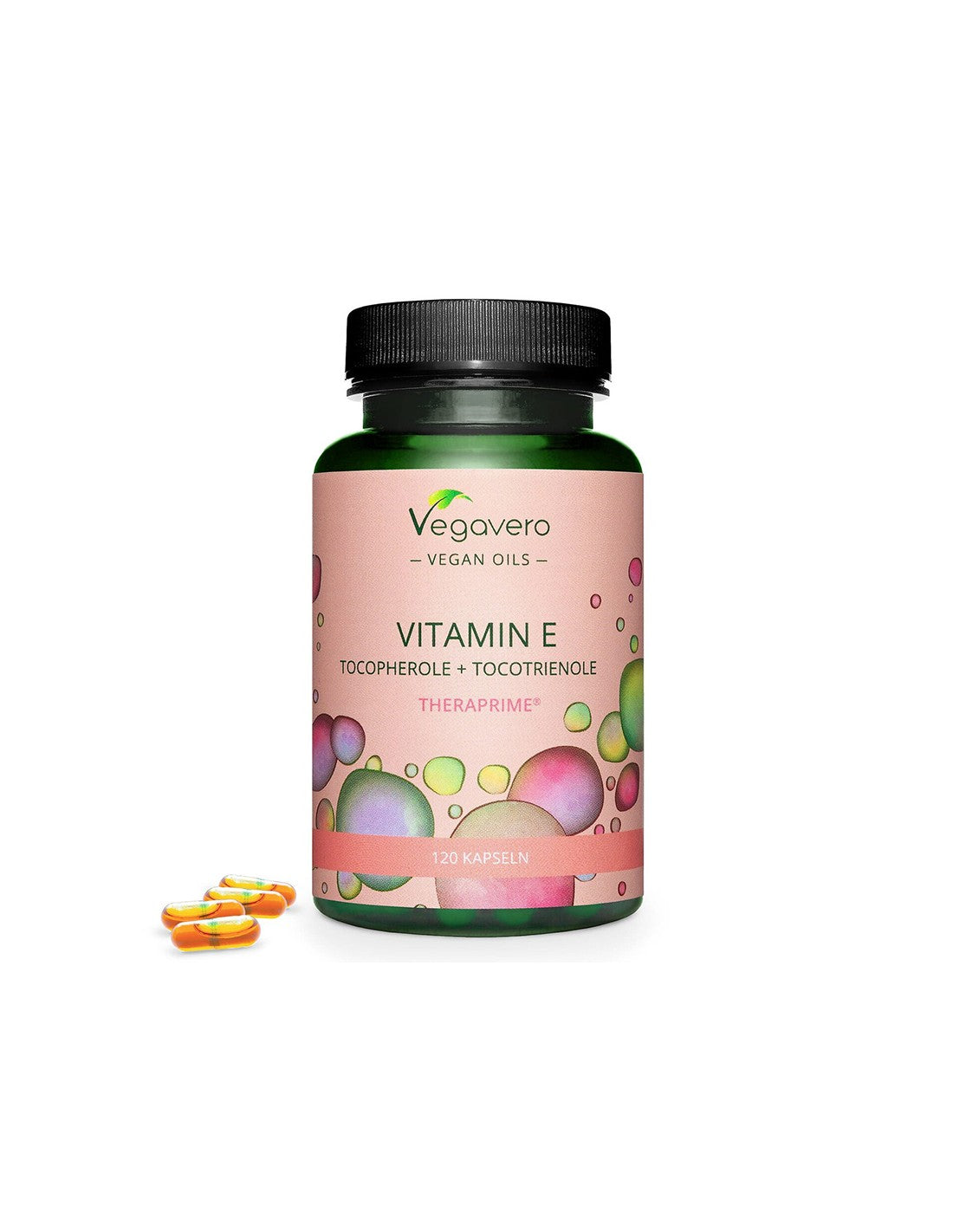 E-vitamin (kevert tokoferolok + tokotrienolok) - Antioxidáns, 120 kapszula