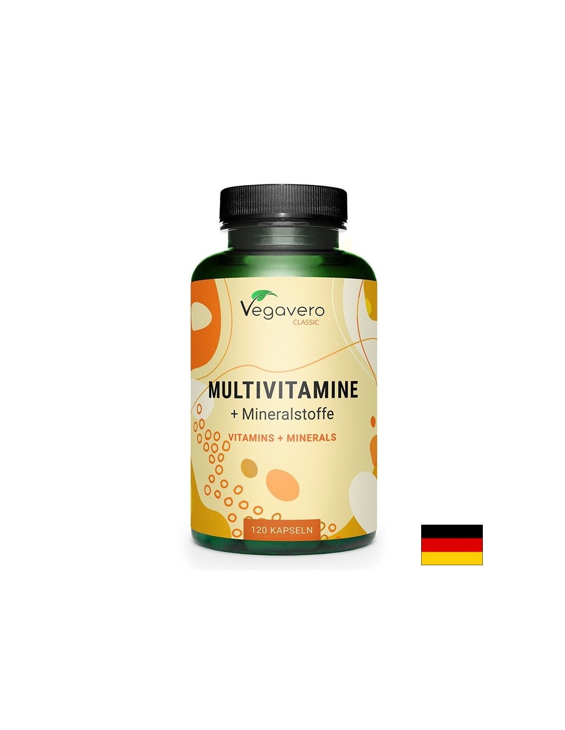 Multivitaminok és ásványi anyagok (vegán formula), 120 kapszula